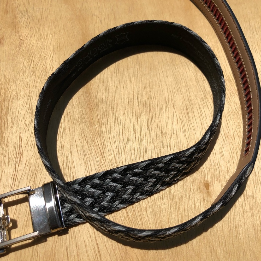 Nexbelt Braided Belt Charcoal